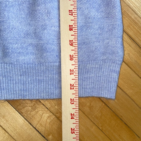 HEARTLOOM Anthropologie Malena V-Neck Wrap Sweater Side Bow Tie Coquette Ballet - Picture 9 of 9